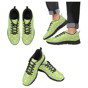 Duck Toy Pattern Print Design 03 Men's Breathable Sneakers ( Model 055)