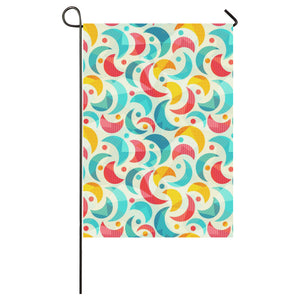 Colorful moon pattern House Flag Garden Flag