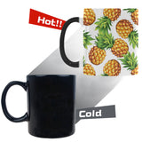 Pineapples design pattern Morphing Mug Heat Changing Mug