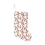 Sausage Pattern Print Design 04 Christmas Stocking