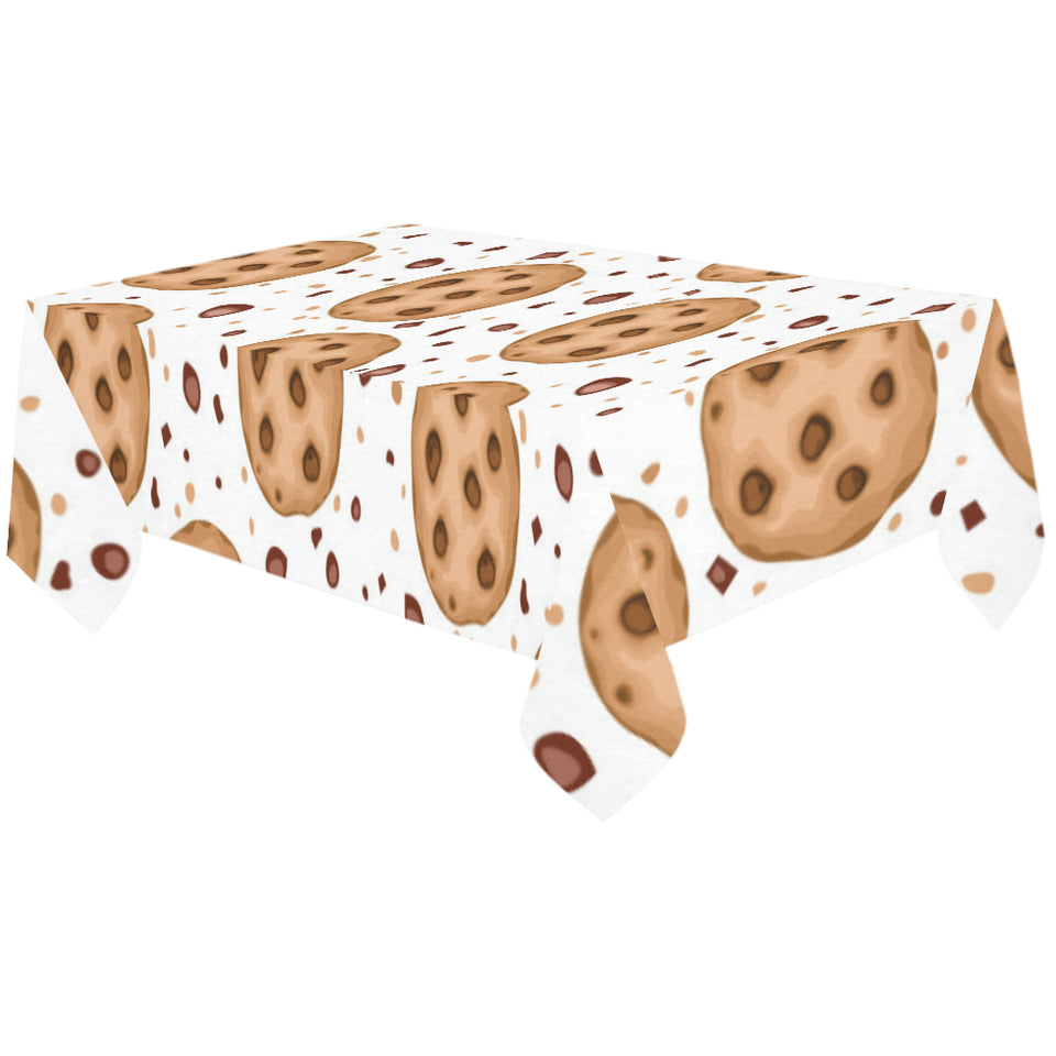 chocolate chip cookie pattern Tablecloth