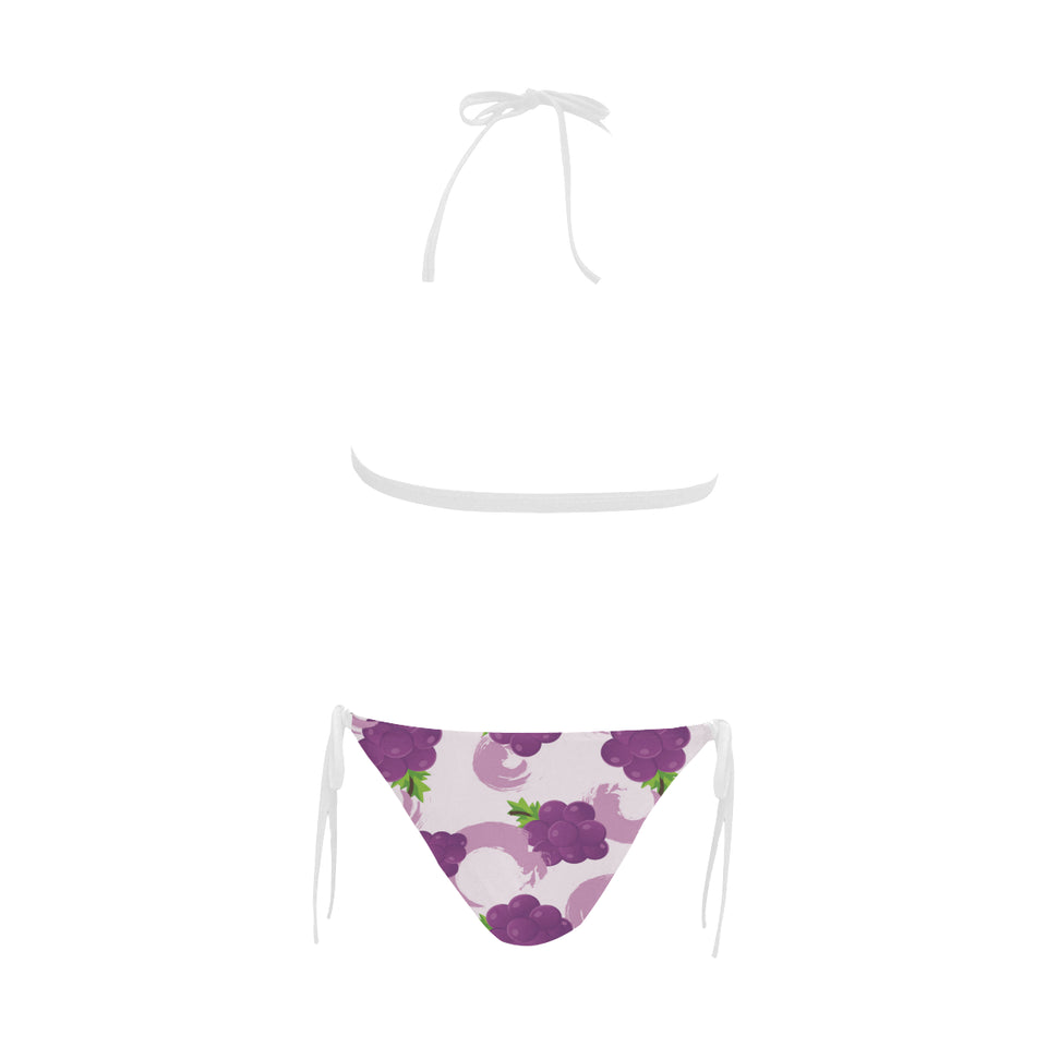 Cute Grape pattern Sexy Bikinis Two-Piece Swimsuits