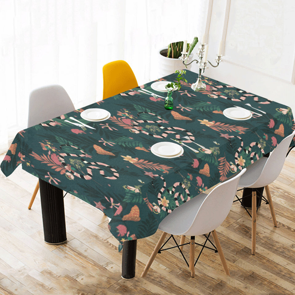 Snake forest pattern Tablecloth