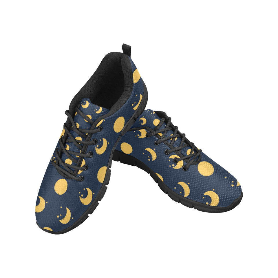 Moon star pattern Men's Sneaker Shoes
