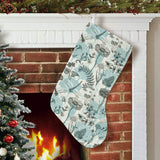 Dragonfly Butterfly Plants insect flower vintage s Christmas Stocking