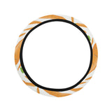 Carrot Pattern Print Design 02 Car Steering Wheel Cover