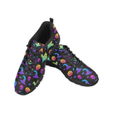 Colorful halloween background Men's Sneaker Shoes