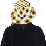 sunflowers design pattern Unisex Bucket Hat
