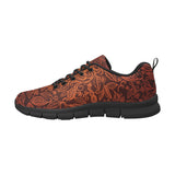 cacao beans tribal polynesian pattern Men's Sneaker Shoes