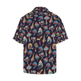Colorful mushroom pattern Men's All Over Print Hawaiian Shirt