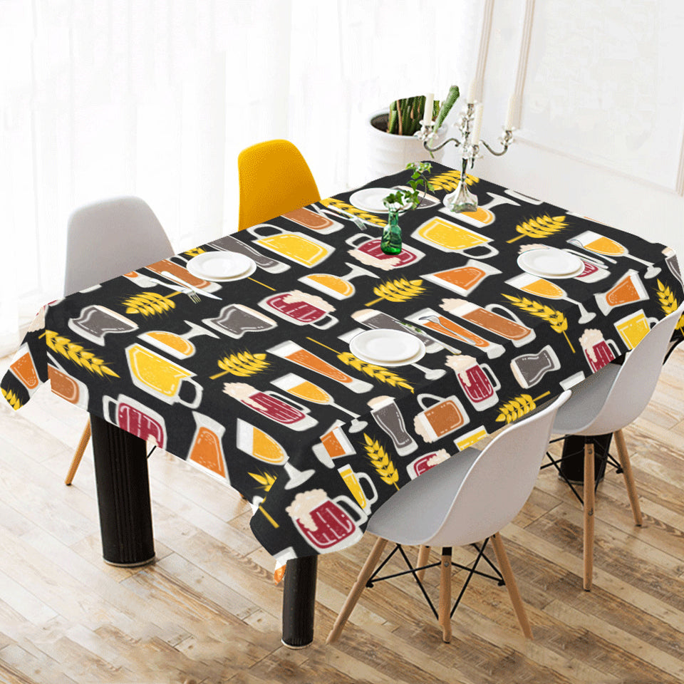 Beer type pattern Tablecloth