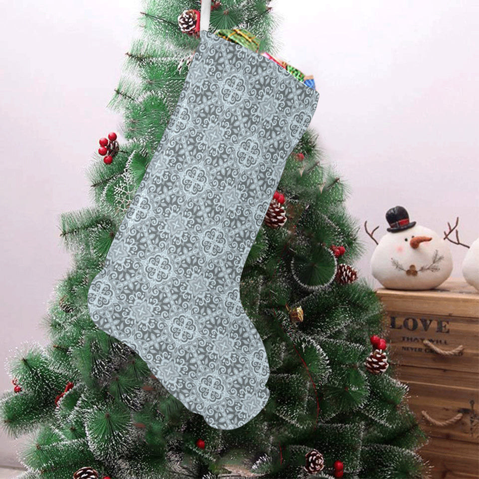Traditional indian element pattern Christmas Stocking