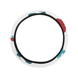 Airplane star cloud colorful Car Steering Wheel Cover