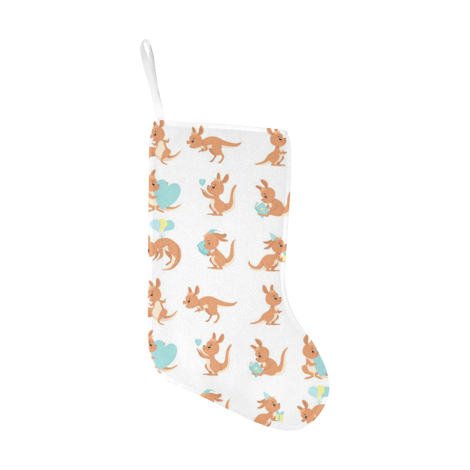 Cute Kangaroo pattern Christmas Stocking