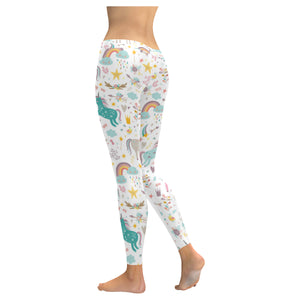 Colorful unicorn pattern Women's Legging Fulfilled In US