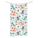 Cute Crocodile Pattern Bath Towel