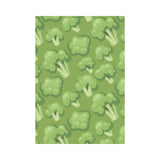 Broccoli pattern green background House Flag Garden Flag