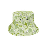 Cute frog dragonfly pattern Unisex Bucket Hat