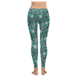 Elephants jungle pattern Women's Legging Fulfilled In US