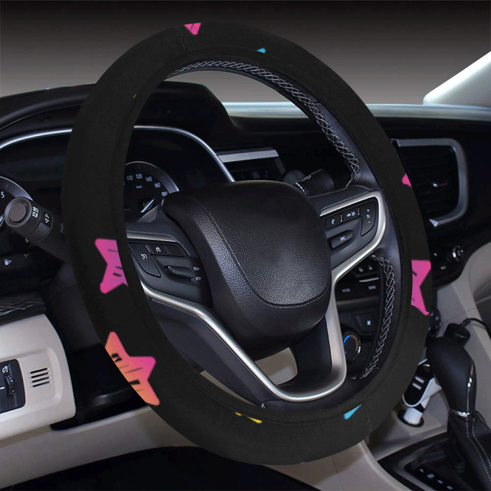 Colorful star pattern Car Steering Wheel Cover