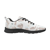 Cute sea otters pattern Women's Sneaker Shoes
