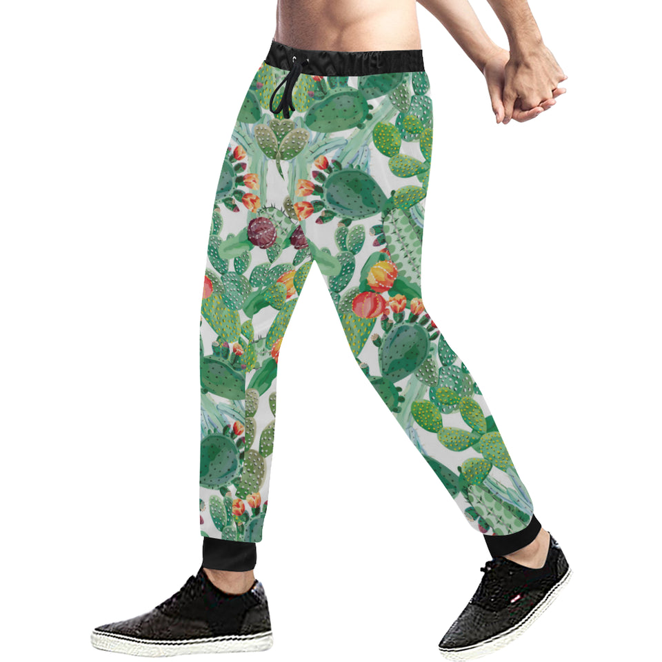 Cactus design pattern copy Unisex Casual Sweatpants