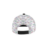 Helicopter plane pattern All Over Print Snapback Cap