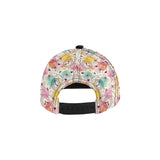 Clock butterfly pattern All Over Print Snapback Cap