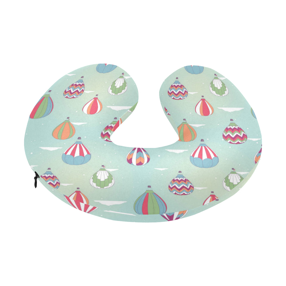 Hot Air Balloon design Pattern U-Shaped Travel Neck Pillow