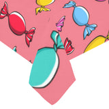 Colorful wrapped candy pattern Tablecloth