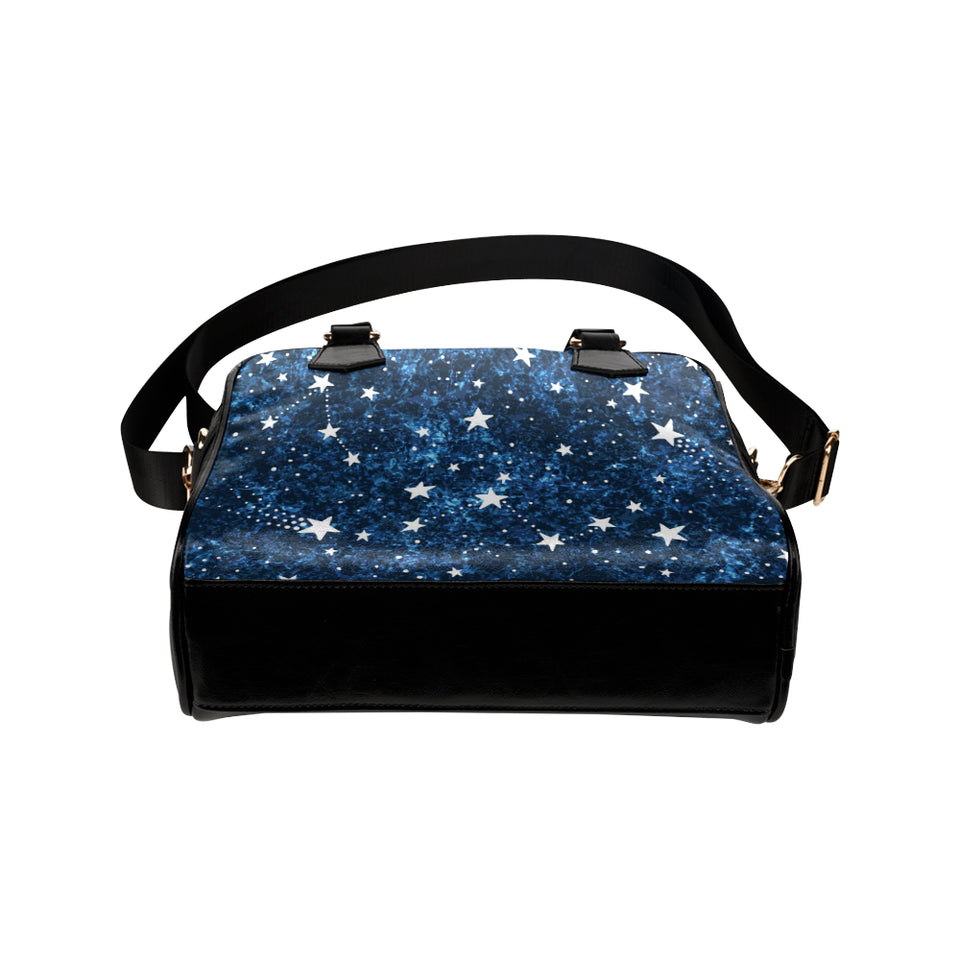 Night sky star pattern Shoulder Handbag