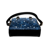 Night sky star pattern Shoulder Handbag