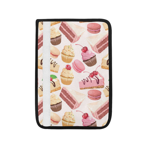 Cake cupcake sweets pattern Car Seat Belt Cover