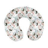 cute mermaid pattern U-Shaped Travel Neck Pillow