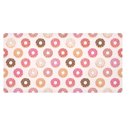 Colorful donut pattern Tablecloth