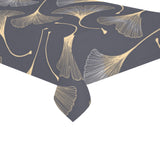 Gold ginkgo leaves Tablecloth