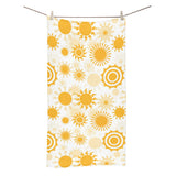 Sun design pattern Bath Towel