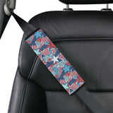 Hand drawn colorful starfish Car Seat Belt Cover