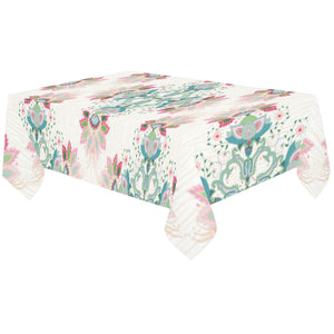 Square floral indian flower pattern Tablecloth