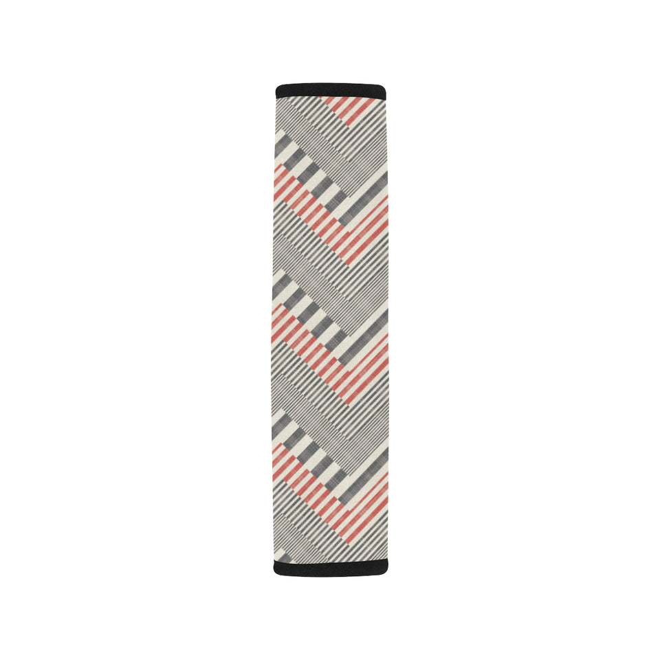 zigzag chevron striped pattern Car Seat Belt Cover