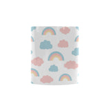 Cute rainbow clound pattern Morphing Mug Heat Changing Mug