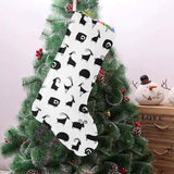 Goat ram pattern Christmas Stocking