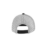 arabic gray pattern All Over Print Snapback Cap