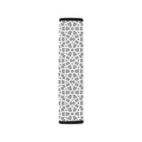 arabic gray pattern Car Seat Belt Cover