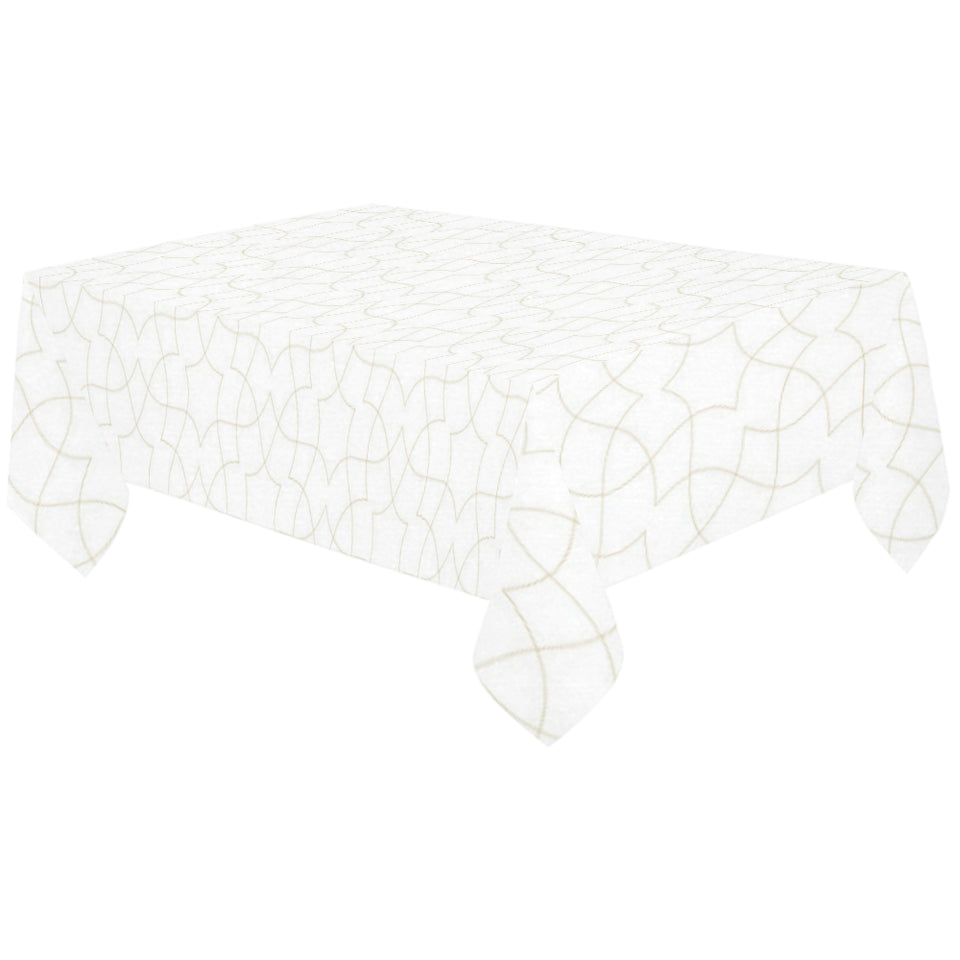 arabic white pattern Tablecloth