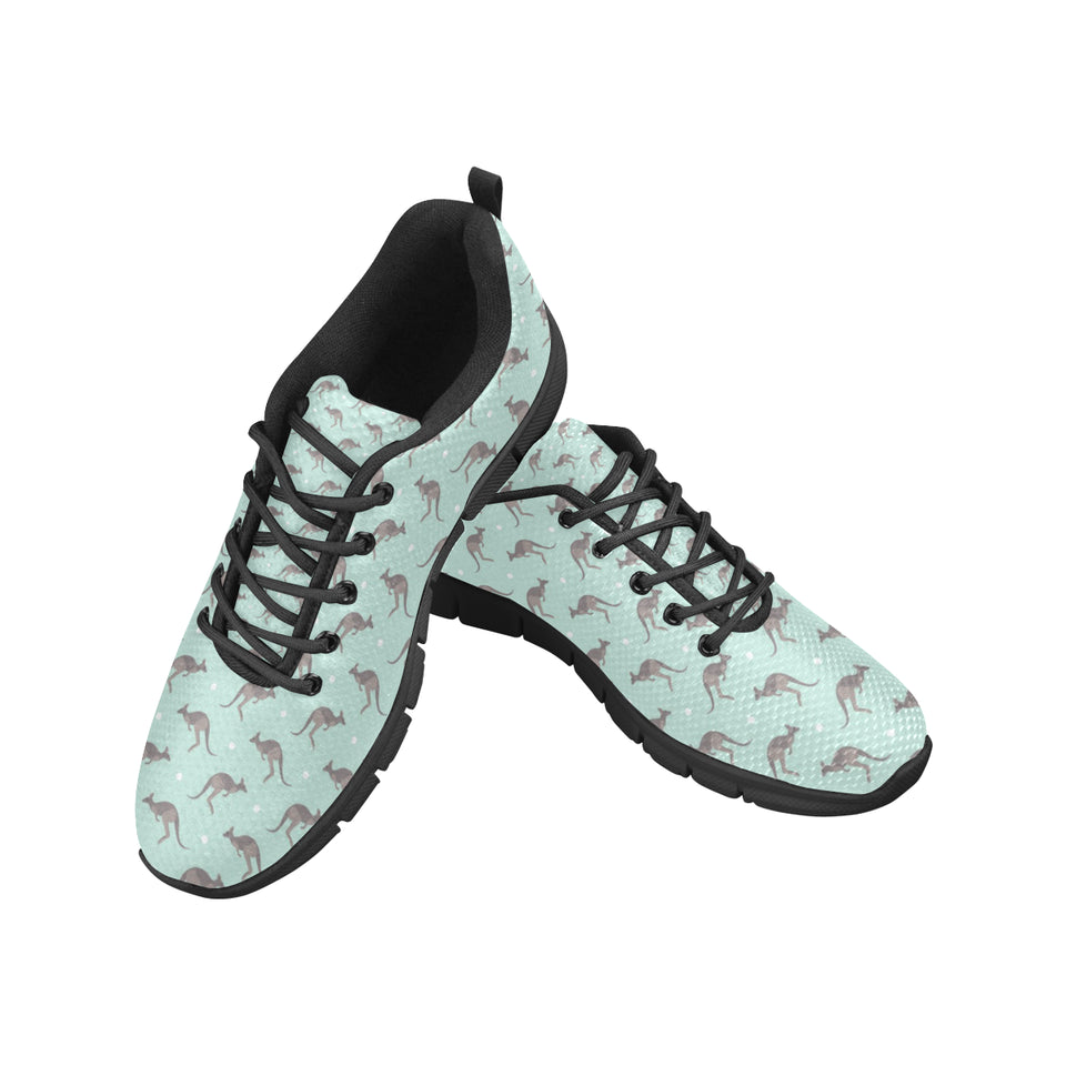 Kangaroo pattern background Women's Sneaker Shoes
