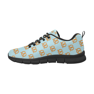 Pretzels Pattern Print Design 03 Women's Sneaker Shoes