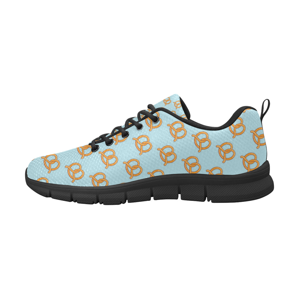 Pretzels Pattern Print Design 03 Women's Sneaker Shoes