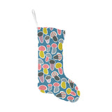 Colorful mushroom design pattern Christmas Stocking