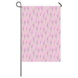 Lavender pattern pink background House Flag Garden Flag